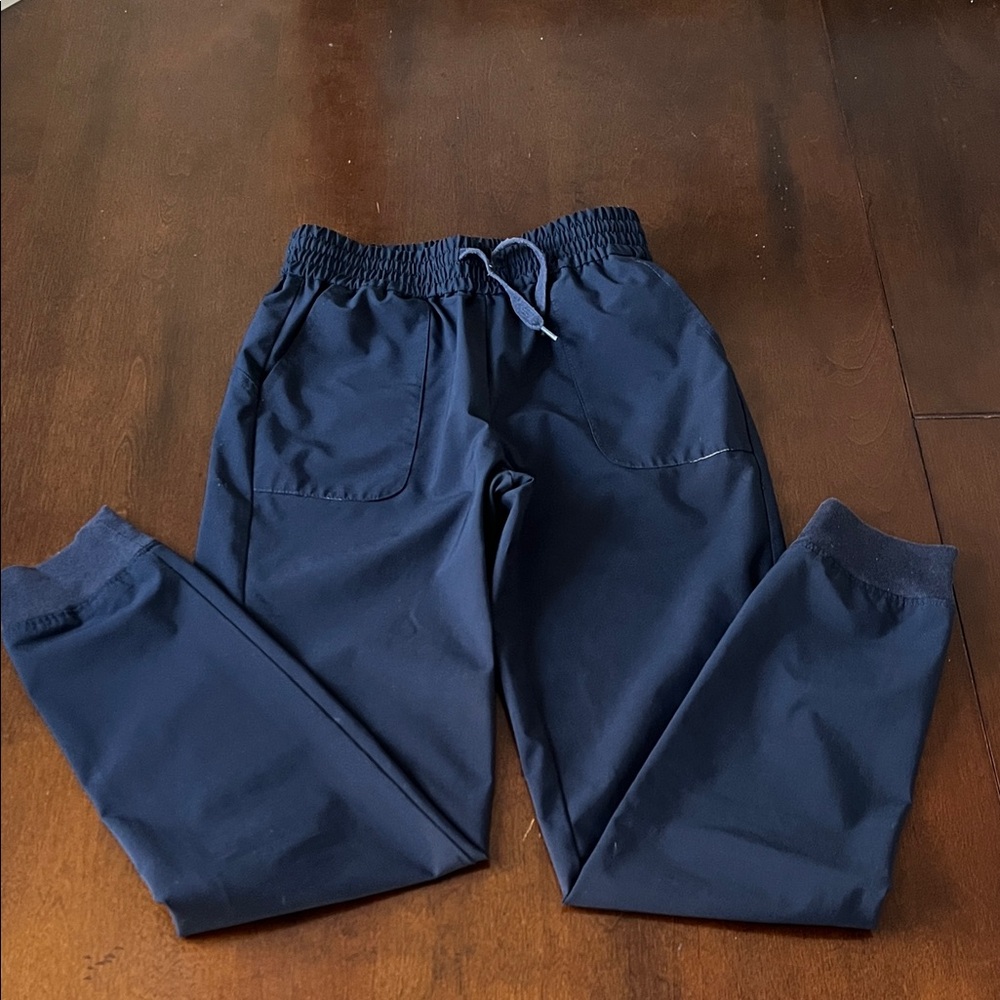 Izod Kids Gender Neutral Dark Blue Jogger Sweatpants